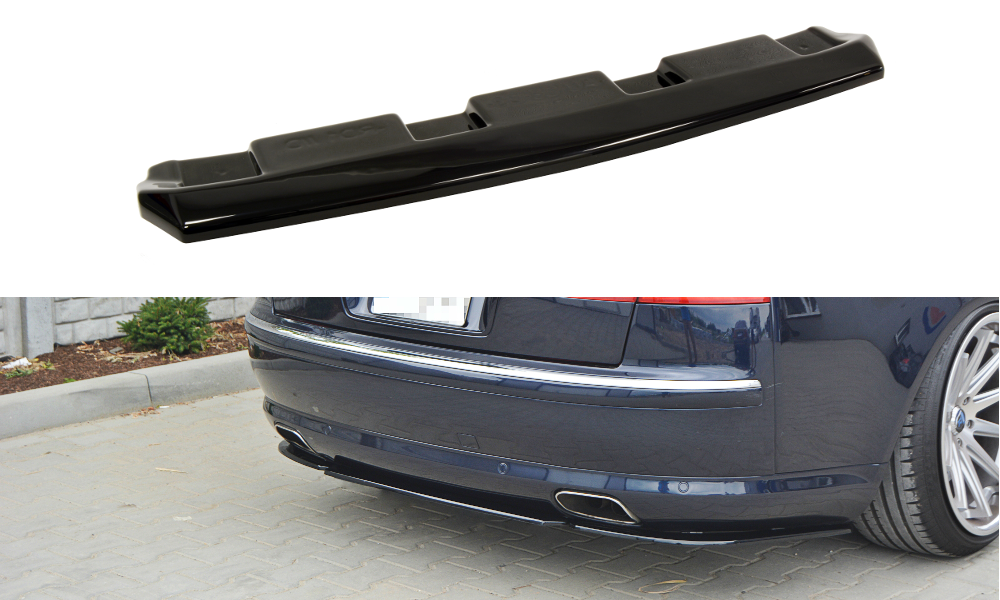 Central Rear Splitter Audi A8 W12 D3 (without vertical bars)