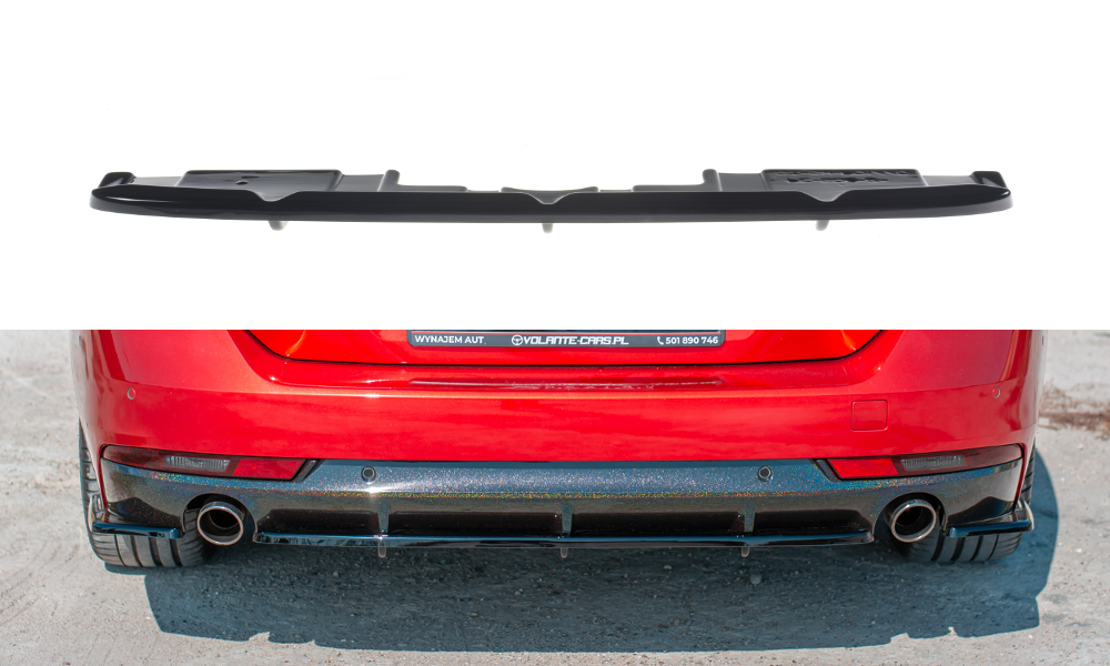 Central Rear Splitter(with vertical bars) Peugeot 508 SW Mk2