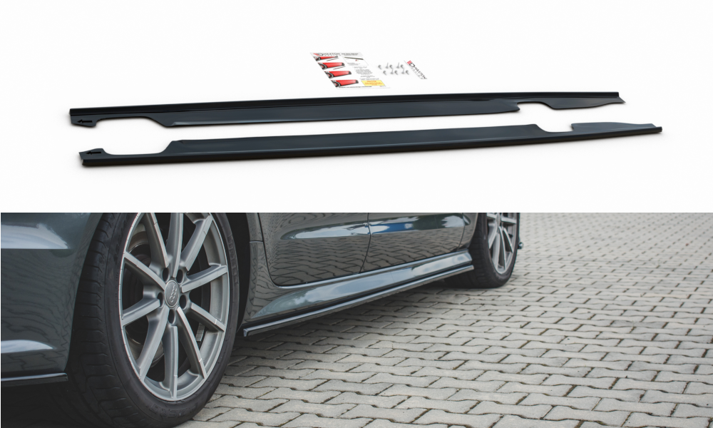 SIDE SKIRTS DIFFUSERS Audi S6 / A6 S-Line C7 FL