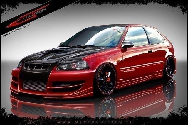 FRONT BUMPER < INFERNO > CIVIC VI FACELIFT MODEL