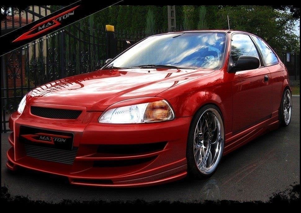 FRONT BUMPER < INFERNO > CIVIC VI PREFACE MODEL