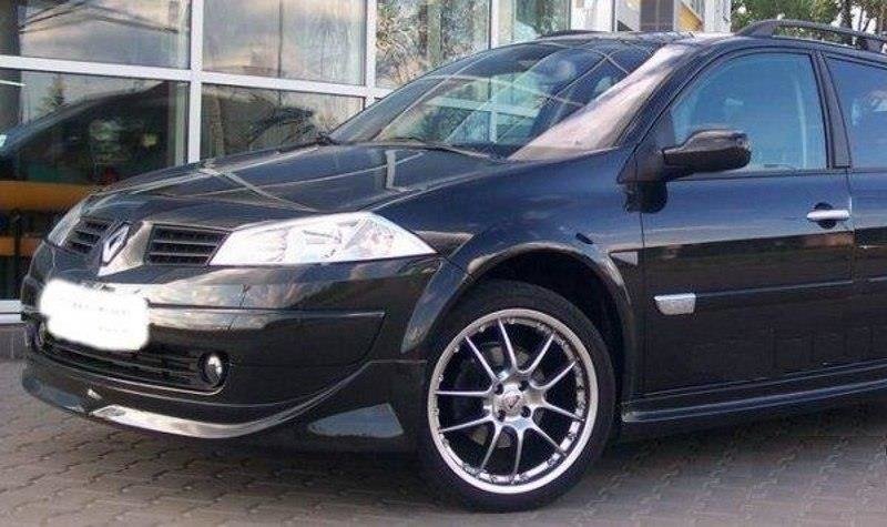 FRONT BUMPER SPOILER RENAULT MEGANE II PHASE 1