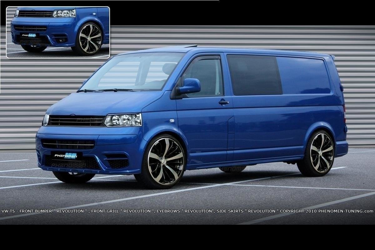 FRONT BUMPER VW T5 < REVOLUTION > TUV TEILGUTACHTEN