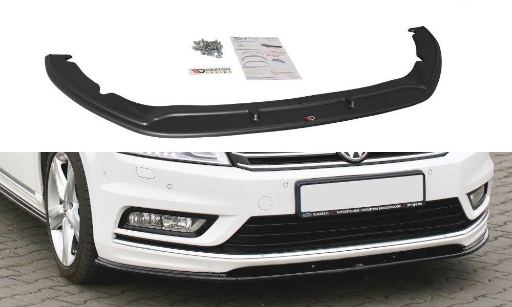 FRONT SPLITTER V.1 Vw Passat B7 R-Line