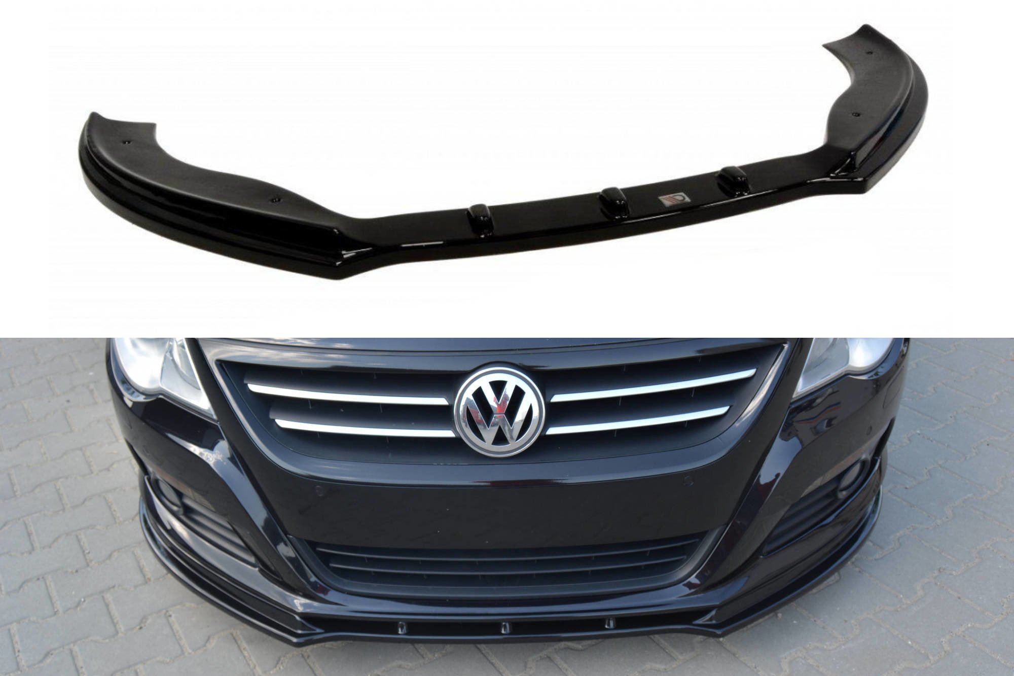 FRONT SPLITTER VW PASSAT CC PREFACE MODEL, STANDARD BUMPER