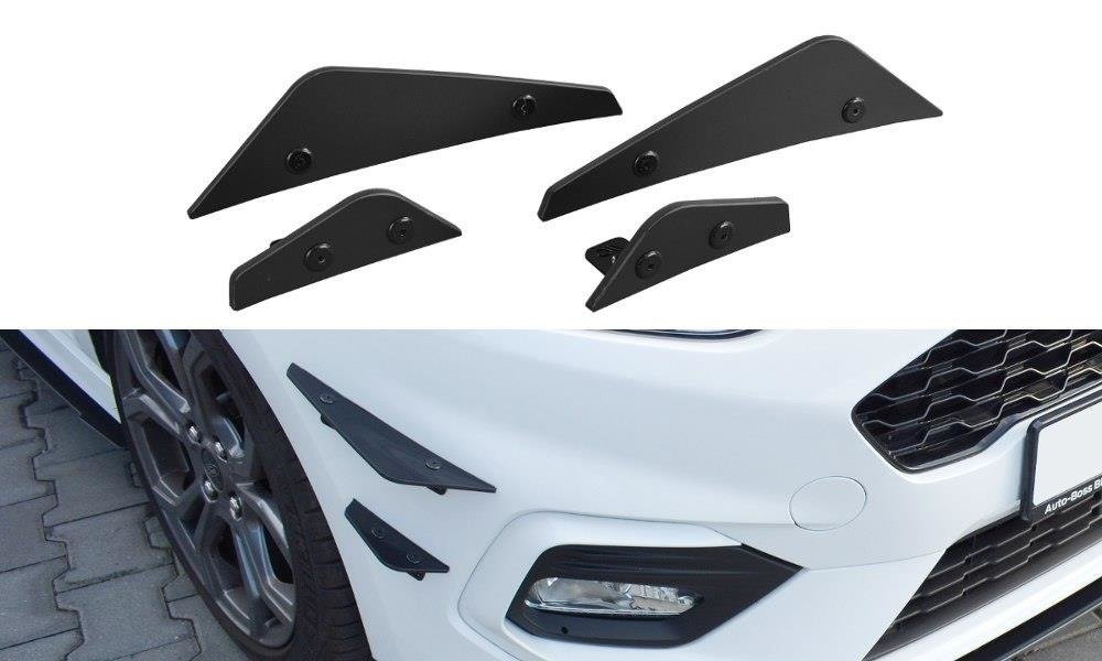 Front Bumper Wings (Canards) Ford Fiesta Mk8 ST/ ST-Line