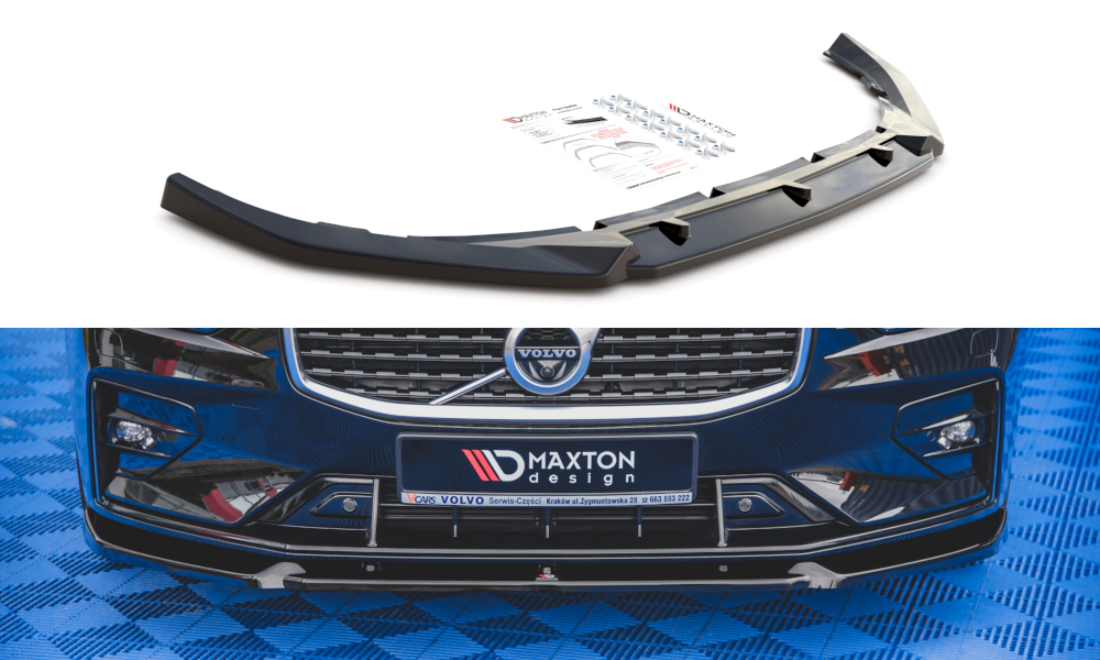 Front Splitter V.1 Volvo S60 R-Design Mk3