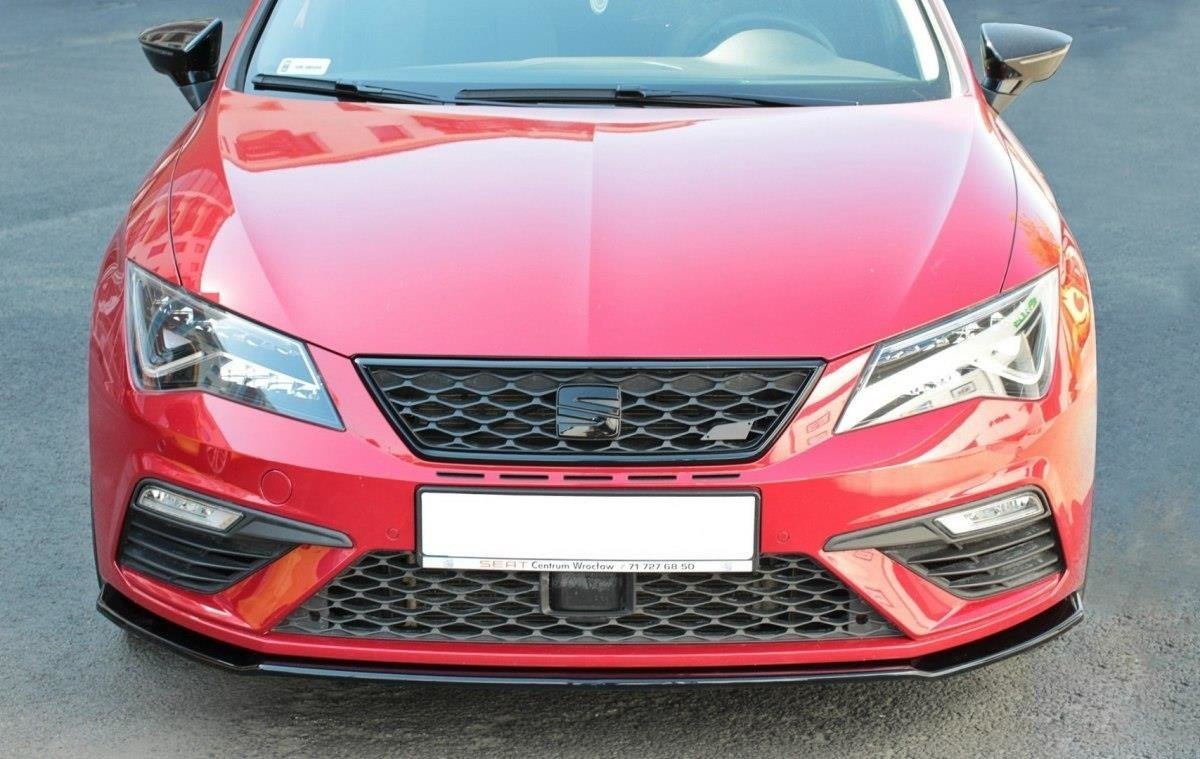 Front Splitter V.2 Seat Leon Cupra / FR Mk3 FL