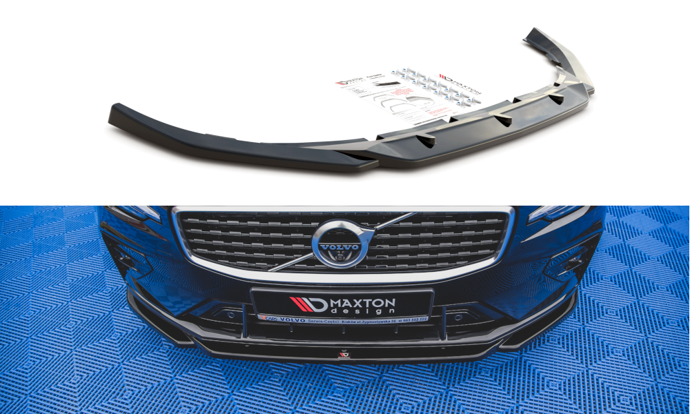 Front Splitter V.2 Volvo S60 R-Design Mk3