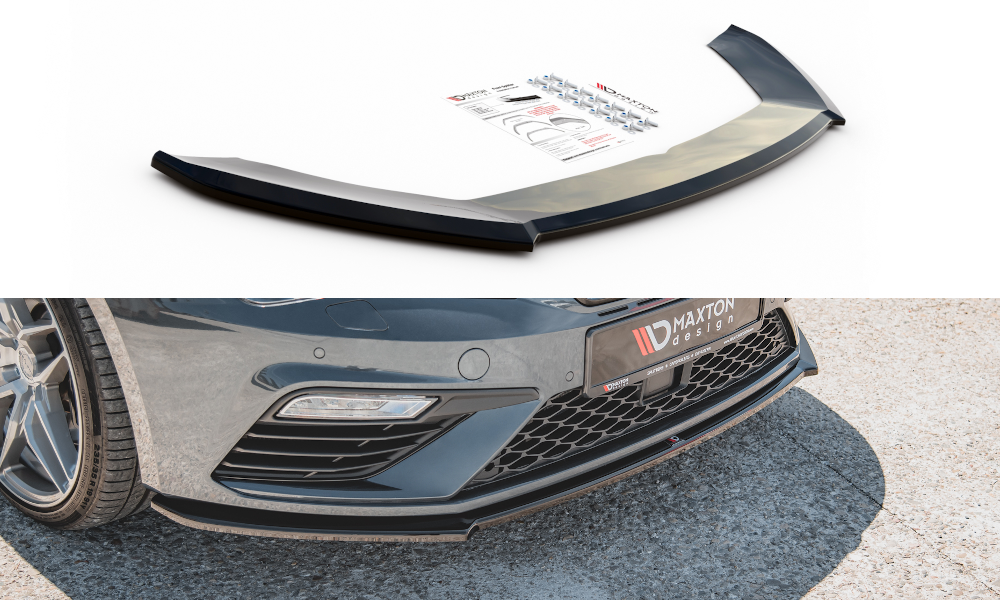 Front Splitter V.4 Seat Leon Cupra / FR Mk3 FL