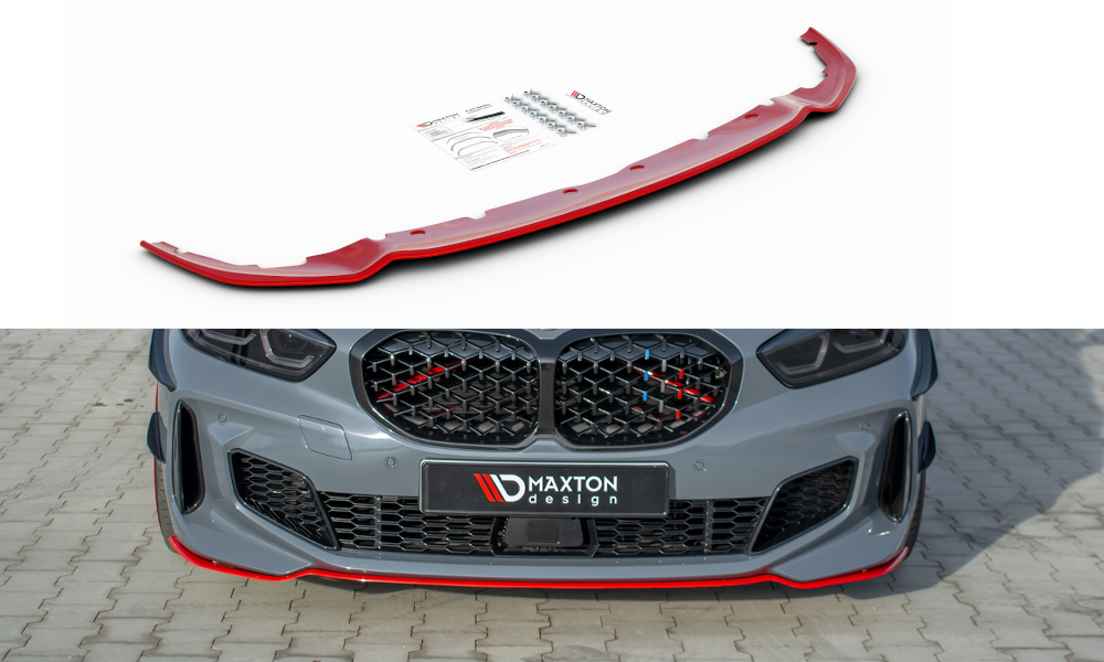 Front Splitter V.4 for BMW 1 F40 M-Pack/ M135i