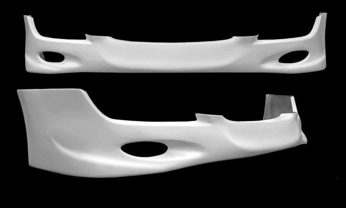 Front bumper spoiler Opel Astra H (5d hatchback, saloon, estate, after facelifting)