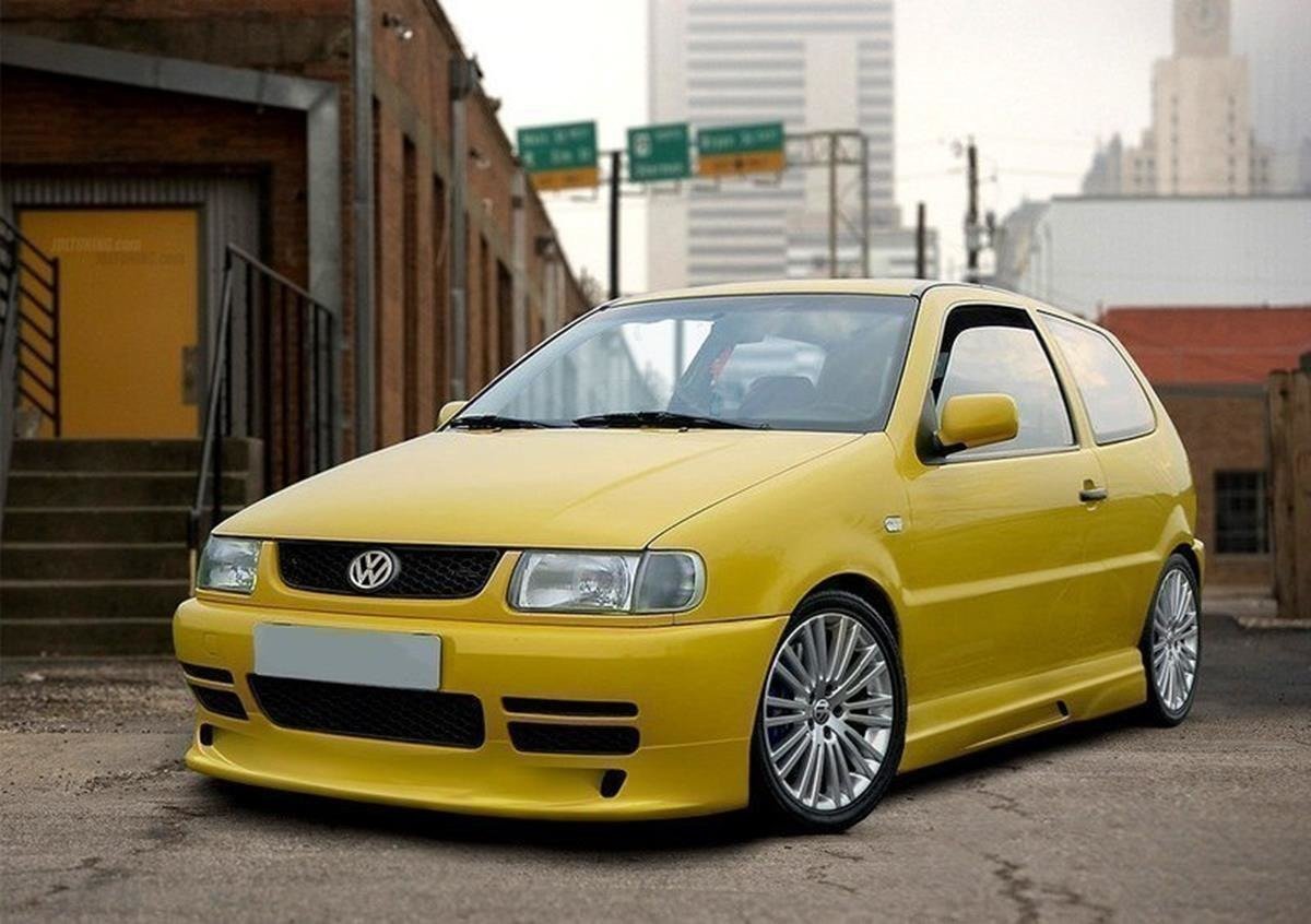 Front bumper spoiler VW Polo III (for 6N)