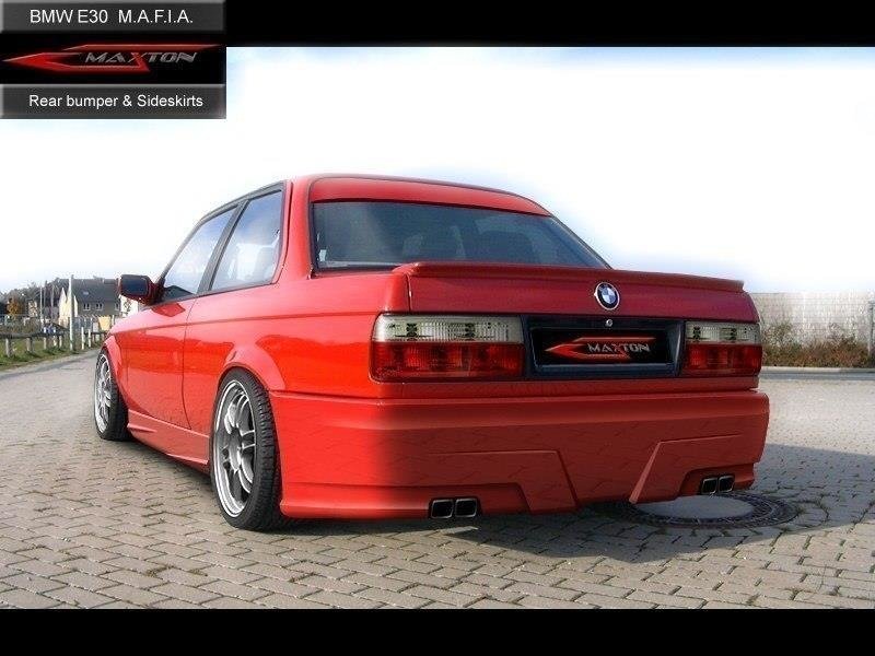 REAR BUMPER BMW 3 E30 MAFIA