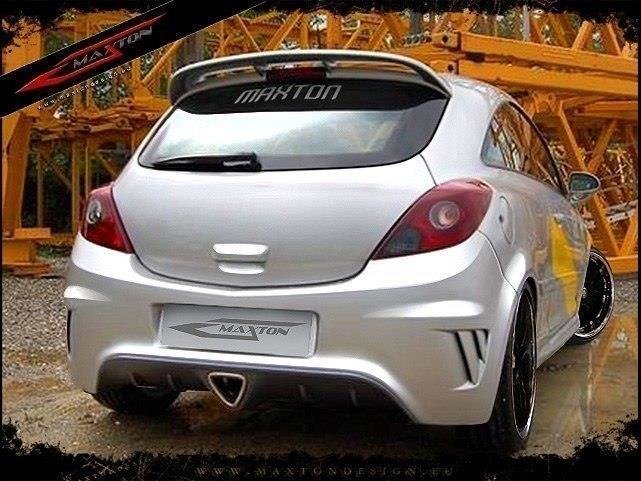 REAR BUMPER CORSA D 3 DOOR < OPC / VXR LOOK >
