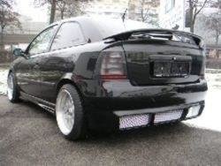 REAR BUMPER EXTENSION OPEL ASTRA G HB