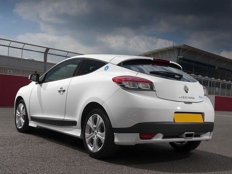 REAR BUMPER EXTENSION RENAULT MEGANE III COUPE