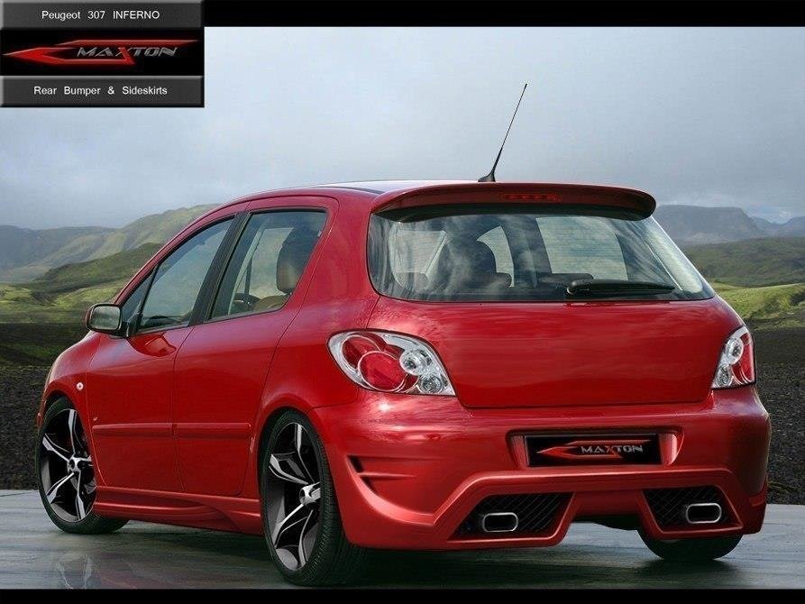 REAR BUMPER < INFERNO > PEUGEOT 307 HB