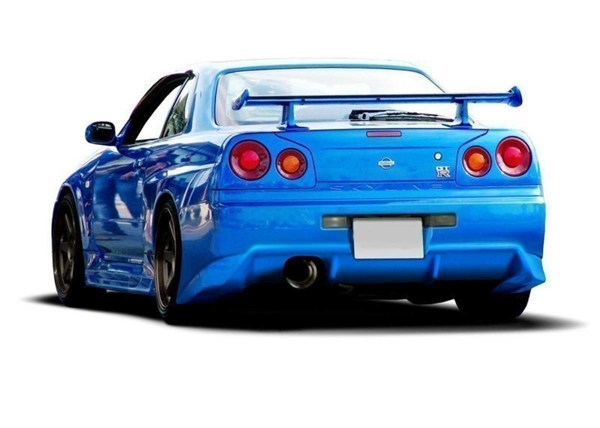 REAR BUMPER NISSAN R34 GTR