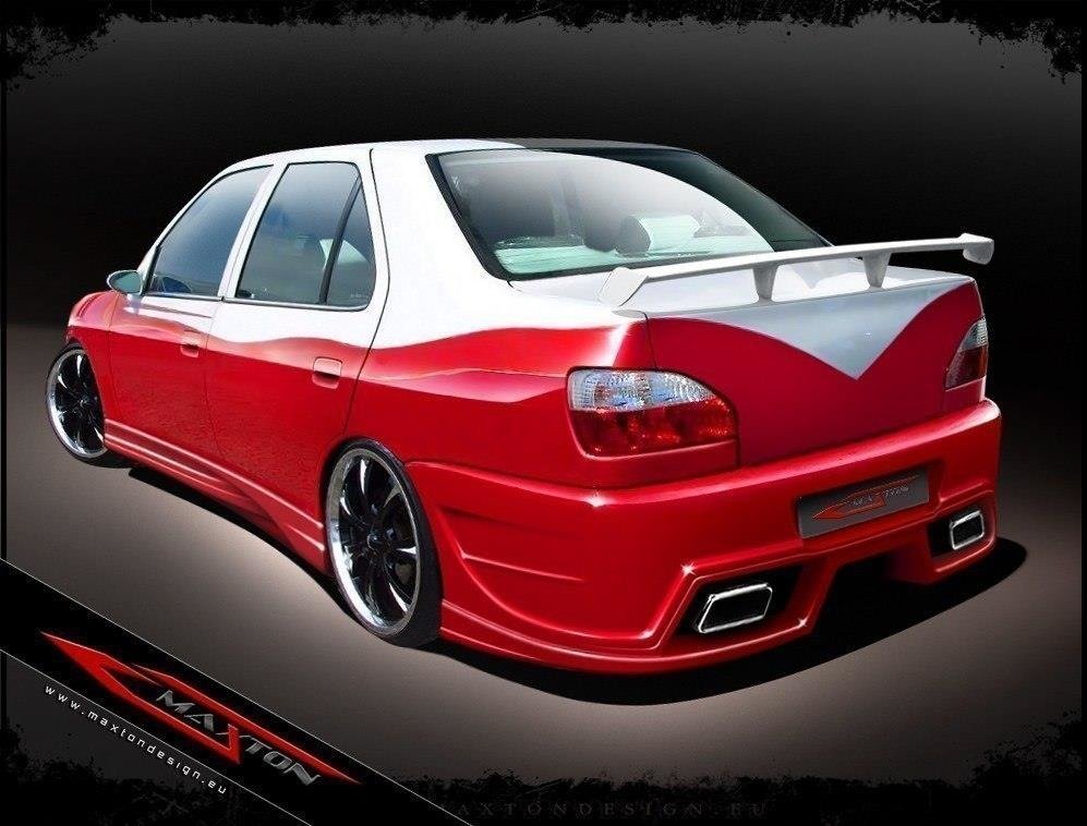 REAR BUMPER PEUGEOT 306 < INFERNO > PHASE 1&2&3, SALOON