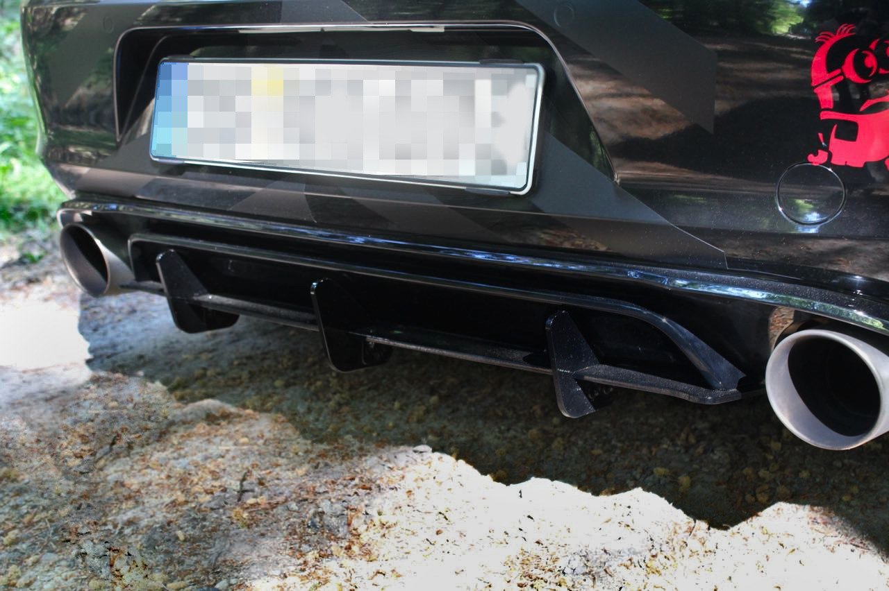 REAR DIFFUSER VW GOLF VII GTI CLUBSPORT