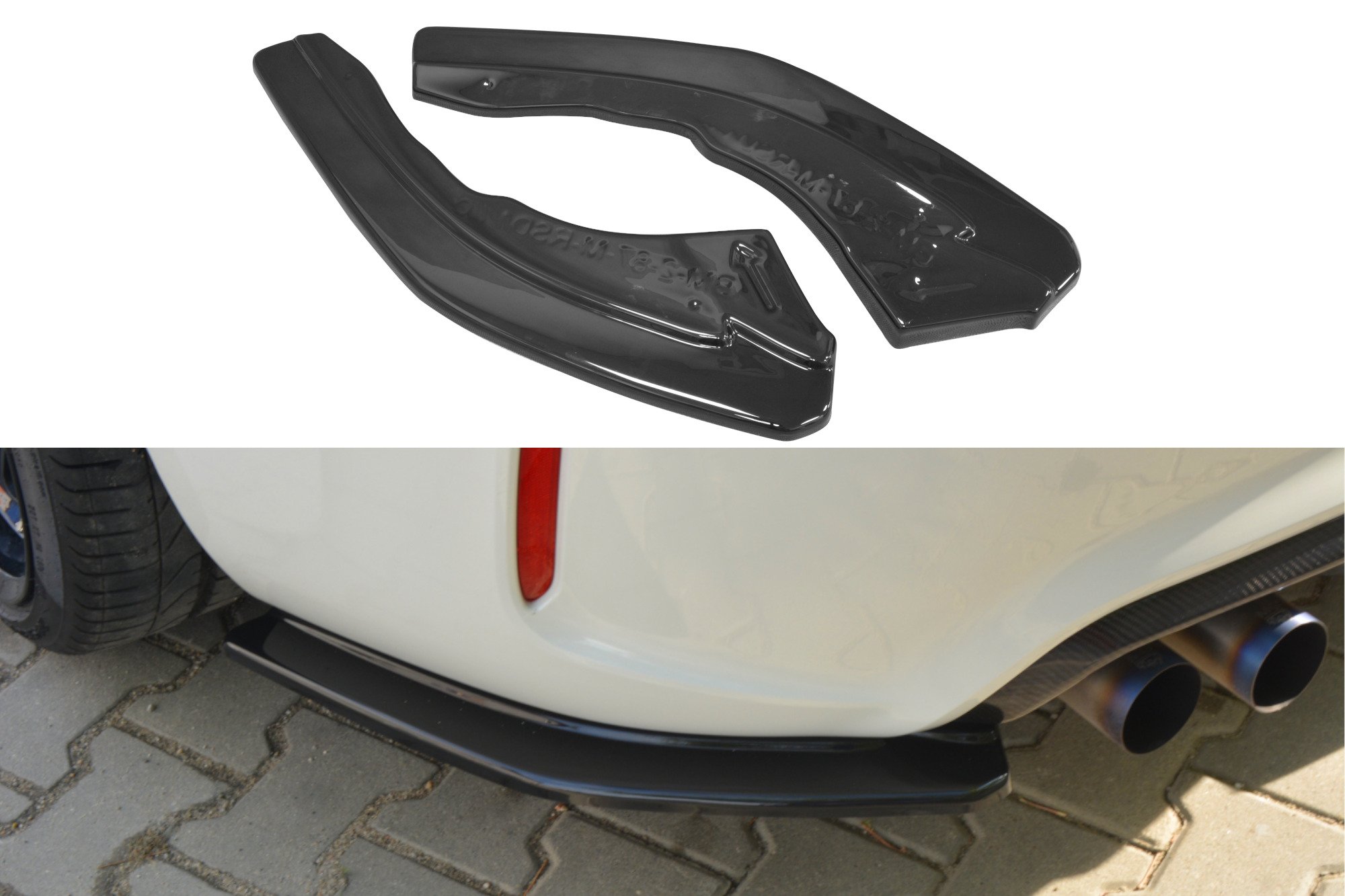 REAR SIDE SPLITTERS BMW M2 (F87) COUP�