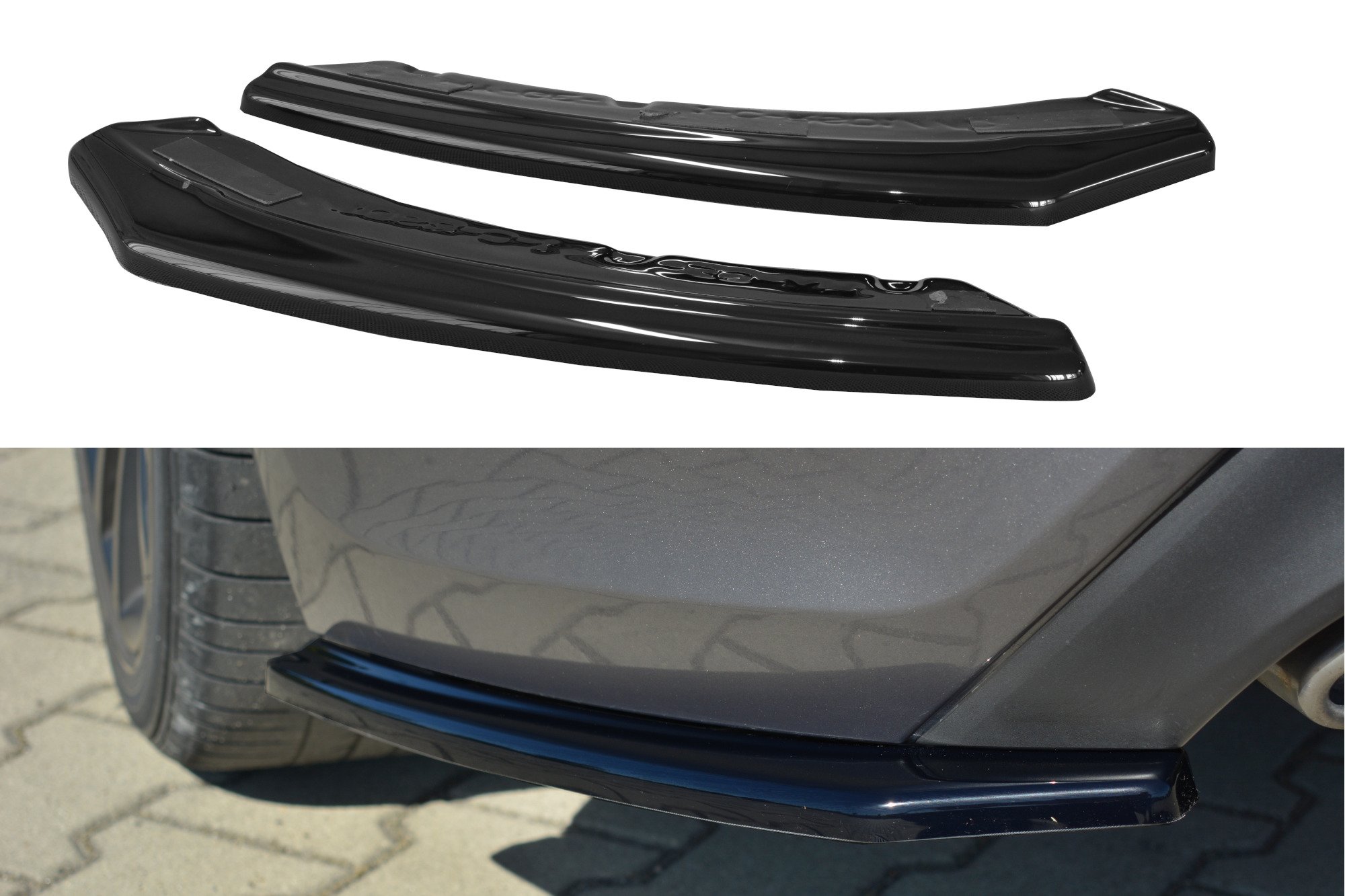REAR SIDE SPLITTERS HYUNDAI GENESIS COUP� MK.1