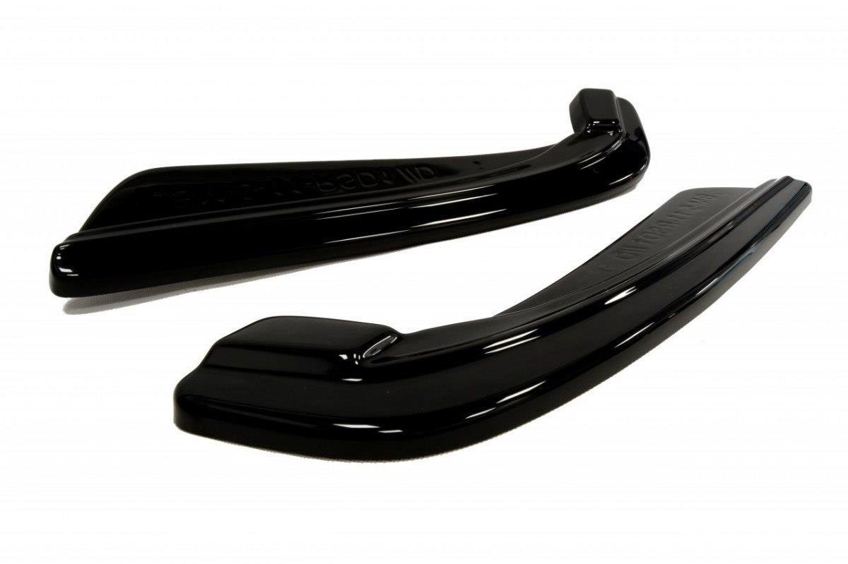 REAR SIDE SPLITTERS for BMW 5 F11 M-PACK (fits two single exhaust ends)