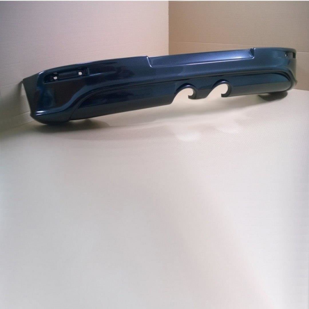 REAR VALANCE VW GOLF V R32 CARBON (with 2 exhaust holes, for R32 exhaust)