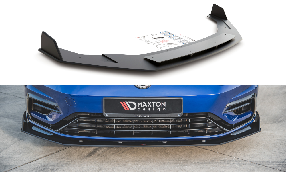 Racing Durability Front Splitter V.2 VW Golf 7 R Facelift