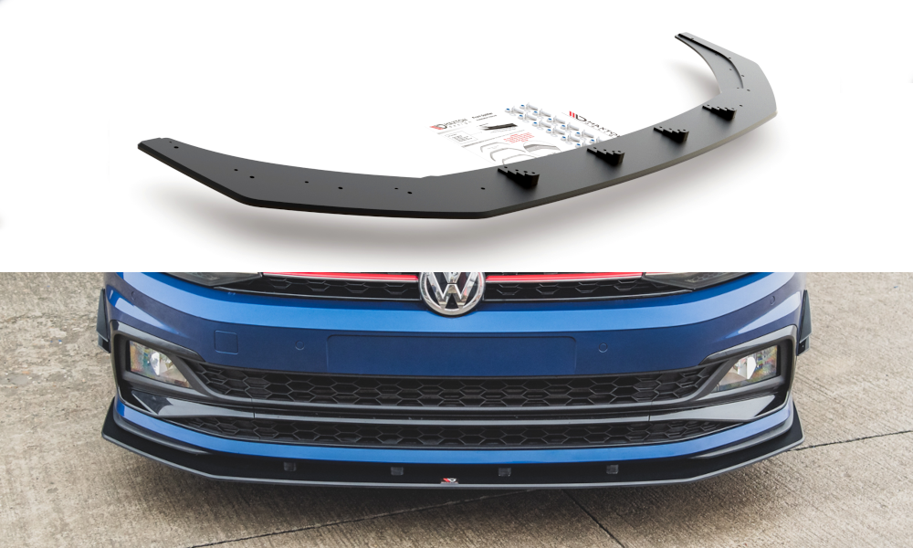 Racing Durability Front Splitter Volkswagen Polo GTI Mk6