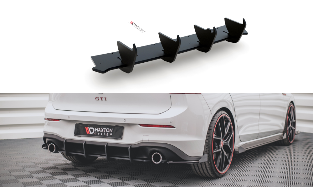Racing Durability Rear Diffuser V.1 Volkswagen Golf 8 GTI