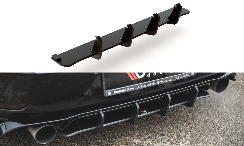 Racing Durability Rear Diffuser VW Golf 7 GTI TCR