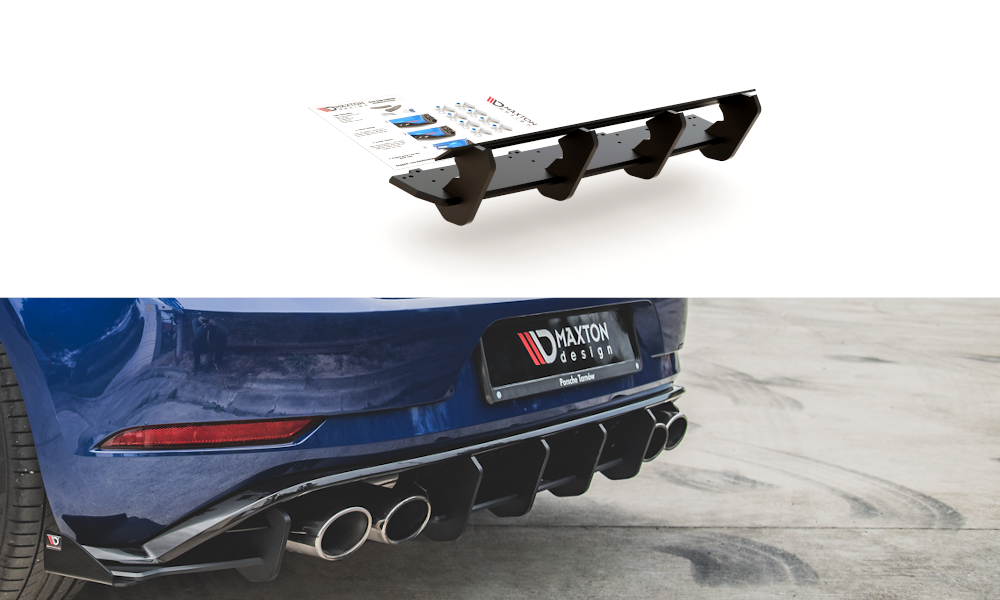 Racing Durability Rear Diffuser VW Golf 7 R Facelift