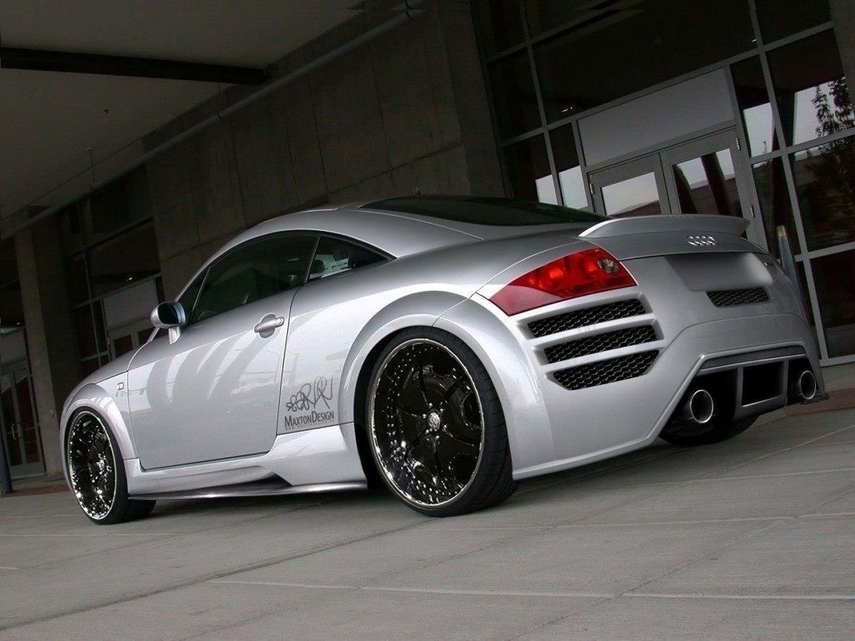 Rear Bumper Audi TT 8N < R8 Look >