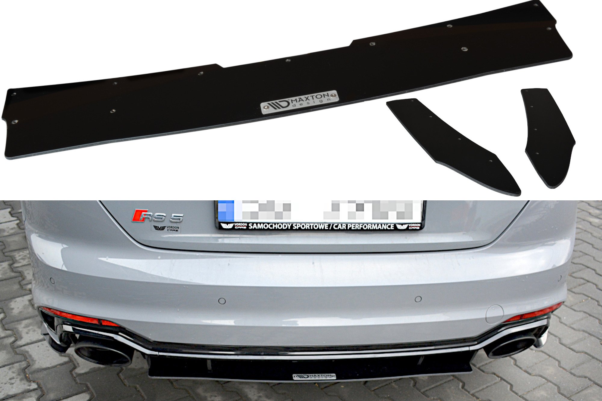 Rear Diffuser V.1 Audi RS5 F5 Coupe / Sportback