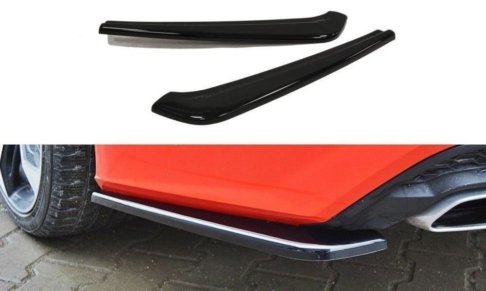 Rear Side Splitters Audi A7 S-Line C7 FL