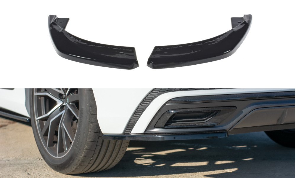 Rear Side Splitters Audi Q8 S-line