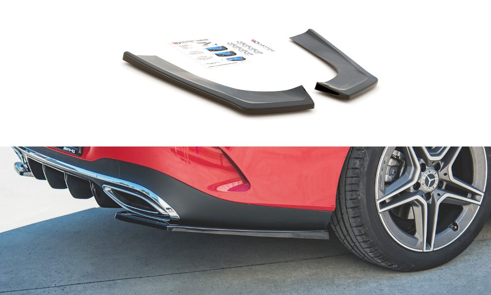 Rear Side Splitters Mercedes-Benz CLA Shooting Brake AMG-Line X118