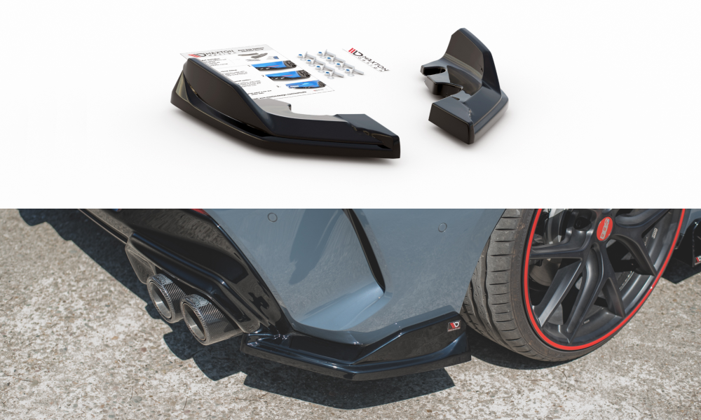 Rear Side Splitters V.4 for BMW 1 F40 M-Pack/ M135i