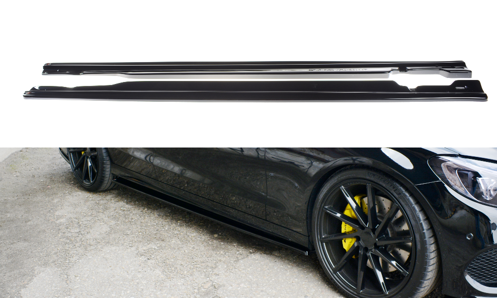 SIDE SKIRTS DIFFUSERS MERCEDES- BENZ C43 AMG W205