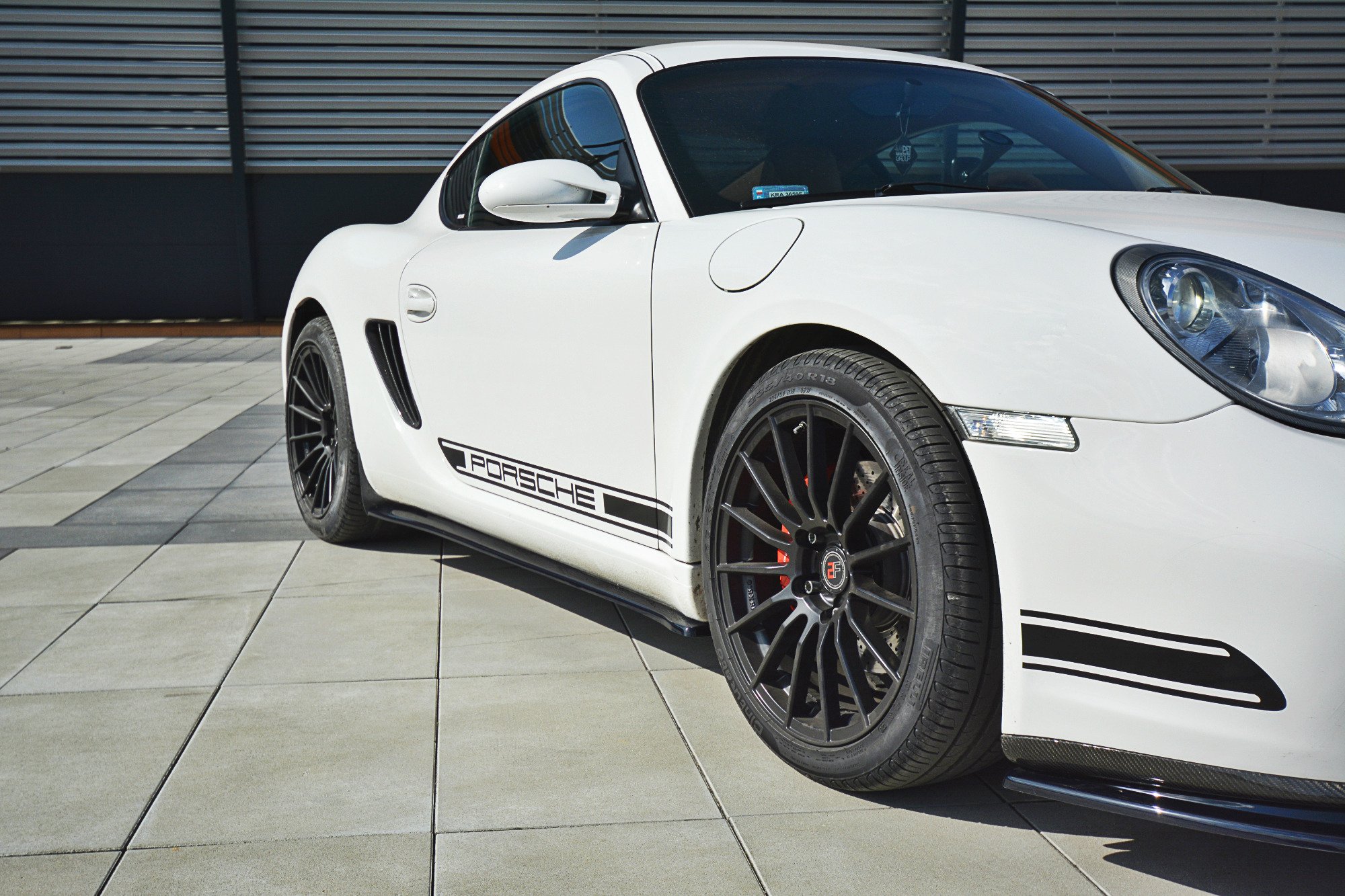 SIDE SKIRTS DIFFUSERS PORSCHE CAYMAN S 987C