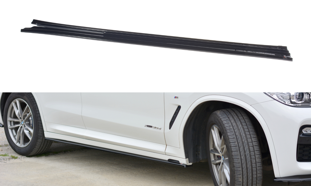 SIDE SKIRTS DIFFUSERS for BMW X3 G01 M-PACK