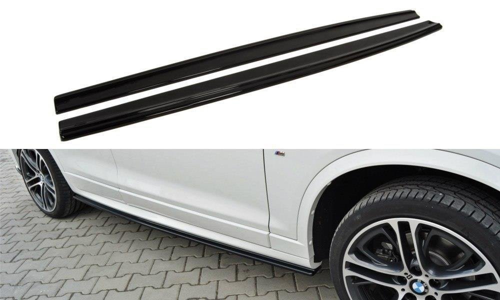 SIDE SKIRTS DIFFUSERS for BMW X4 M-PACK