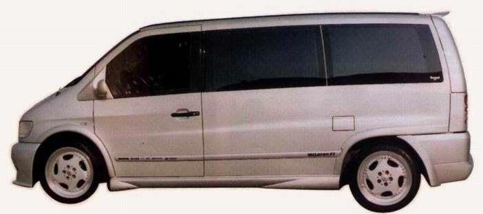 SIDE SKIRTS MERCEDES VITO 1996-2003