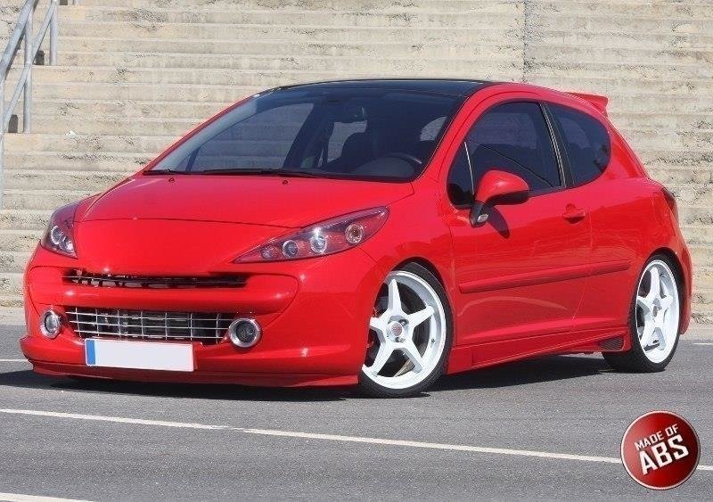 SIDE SKIRTS PEUGEOT 207 < AF >