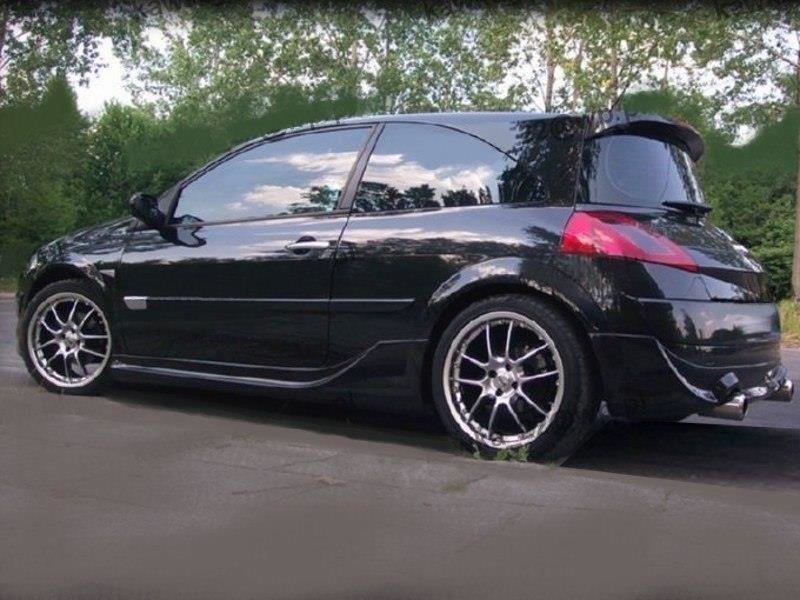 SIDE SKIRTS RENAULT MEGANE II 3 DOOR HATCHBACK