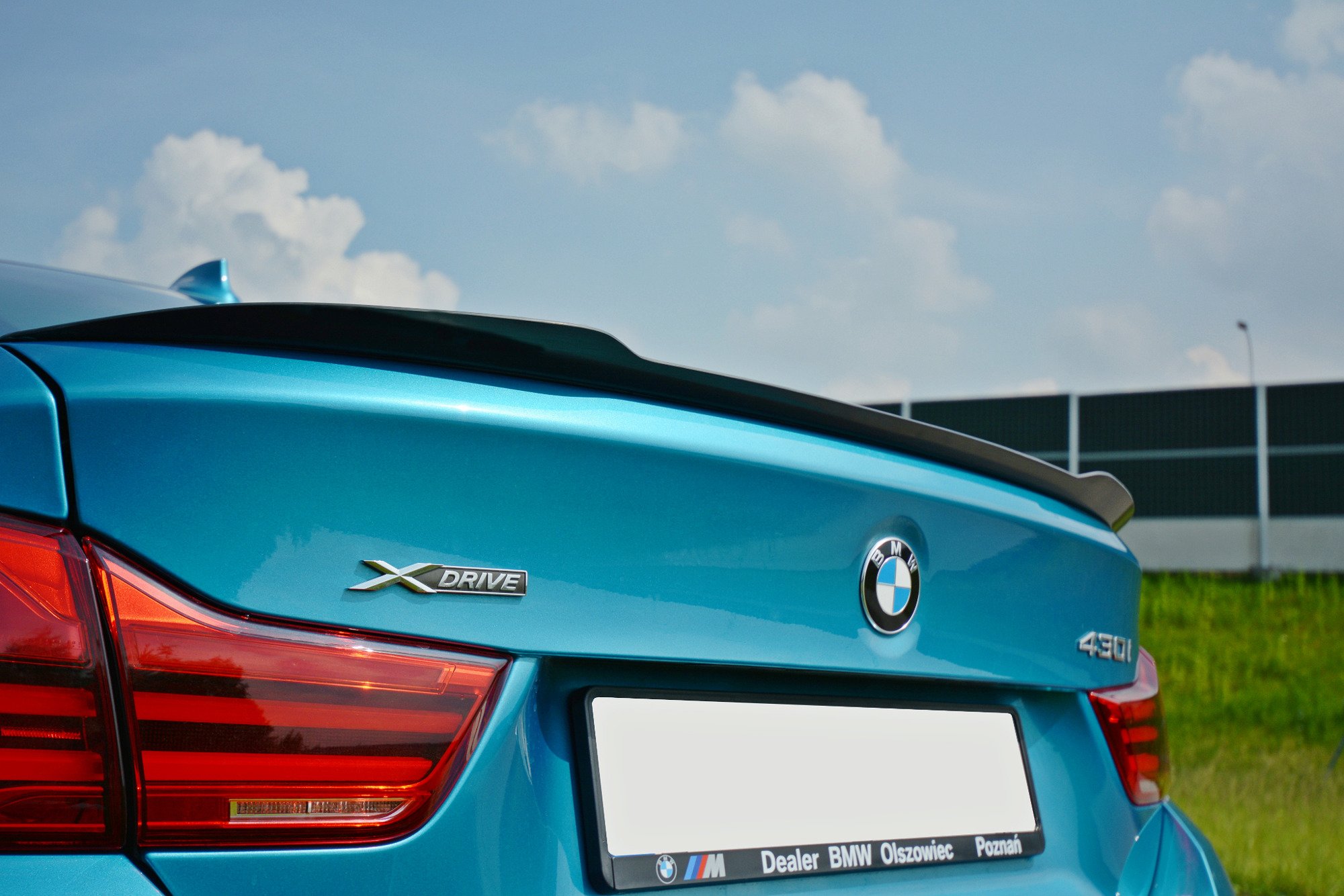 SPOILER EXTENSION BMW 4 F36 GRAN COUP�