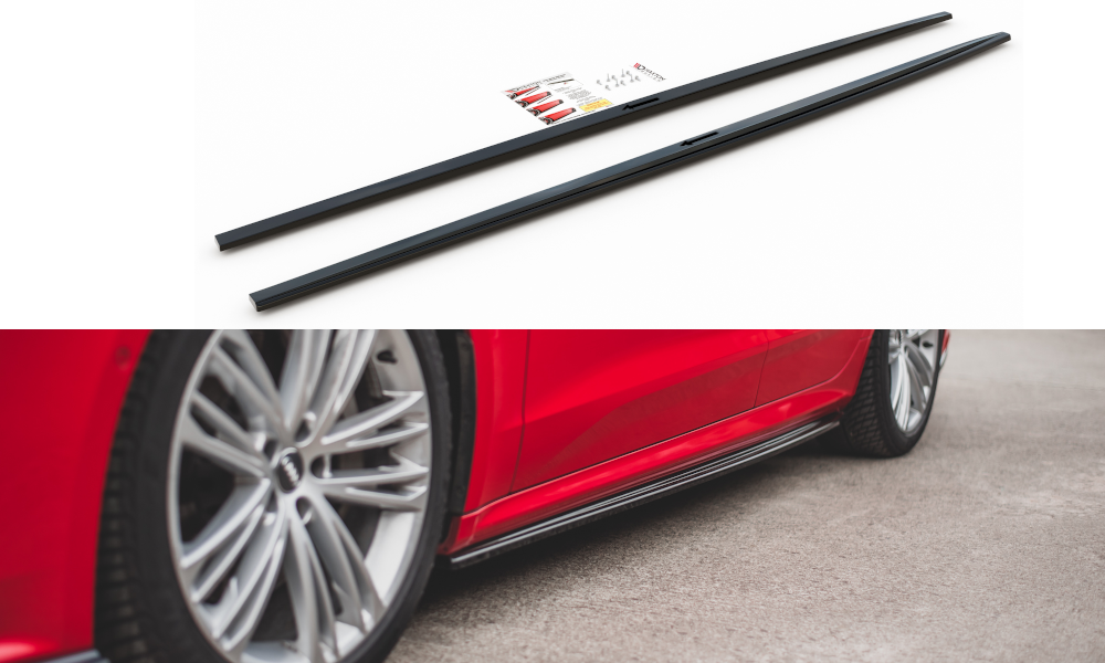 Side Skirts Diffusers Audi A7 C8 S-Line