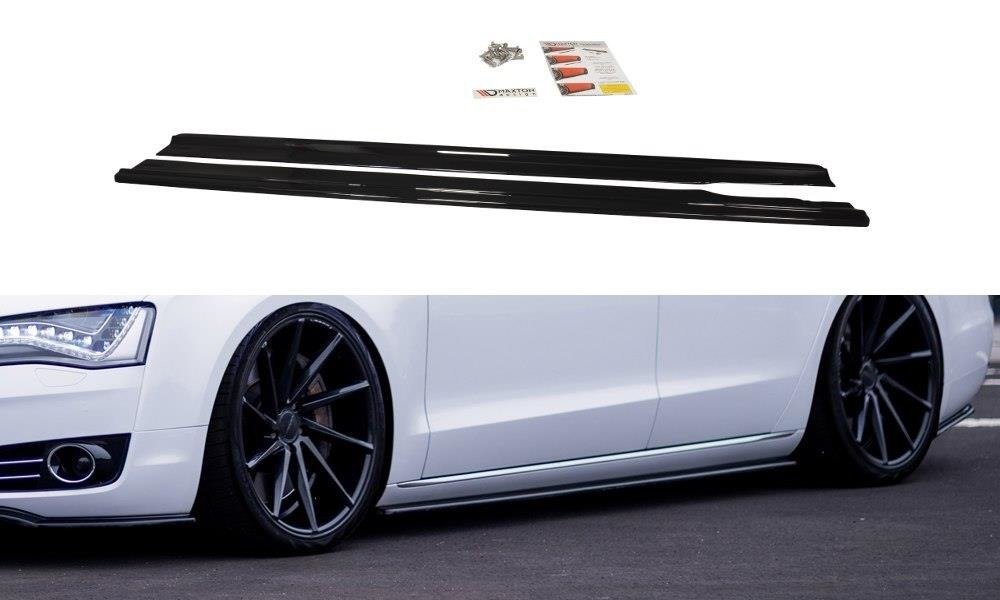 Side Skirts Diffusers Audi A8 D4